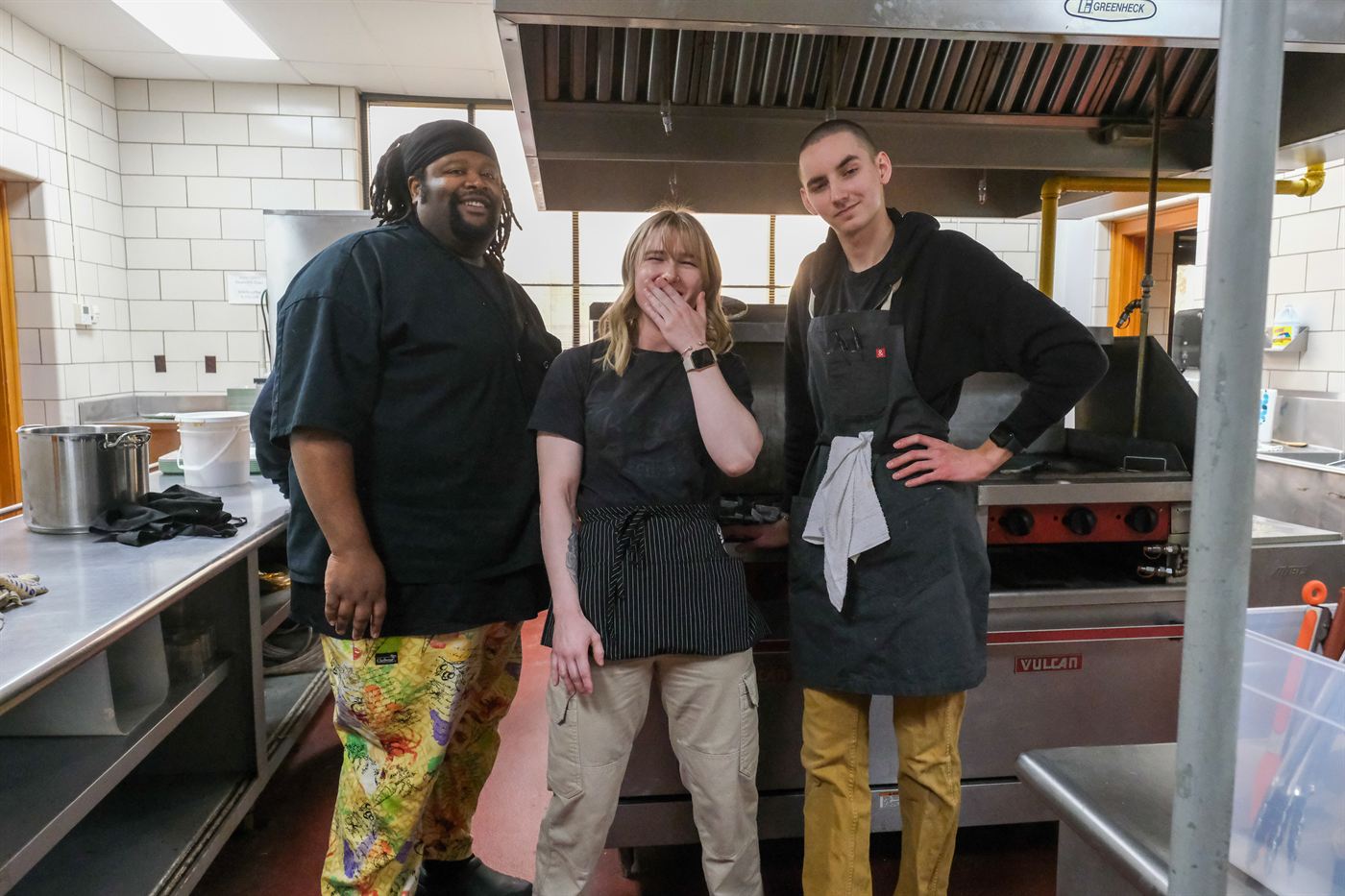 The kitchen team